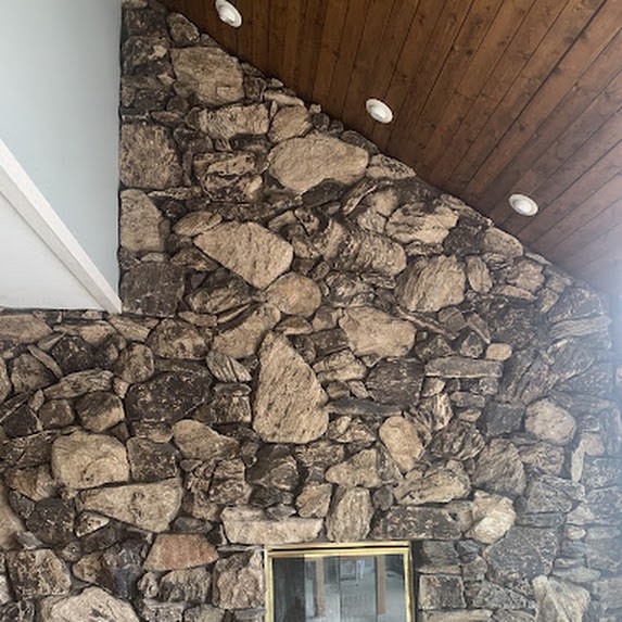 rock wall completed