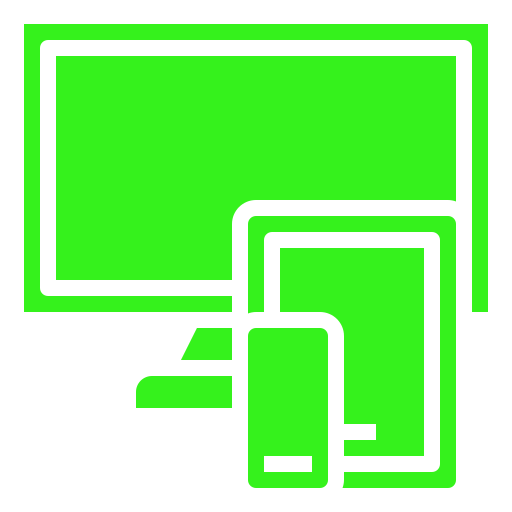 electronics green icon